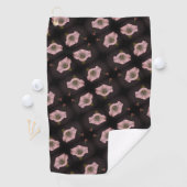 Serviette De Golf White Morning Glory Flower Close Up Motif (En situation)