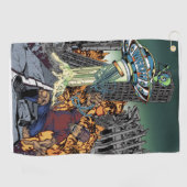 Serviette De Golf Wick311, Disque Golf Towel, Microfibre (Horizontal)