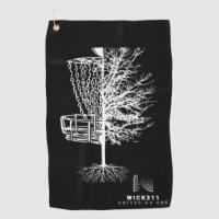 Wick 311 Arbre de vie Disque Golf Towel