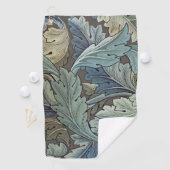 Serviette De Golf William Morris Acanthus Sage Fleur Floral Botaniqu (En situation)