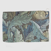 Serviette De Golf William Morris Acanthus Sage Fleur Floral Botaniqu (Horizontal)