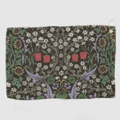 Serviette De Golf William Morris Blackthorn Tapestry Floral (Horizontal)