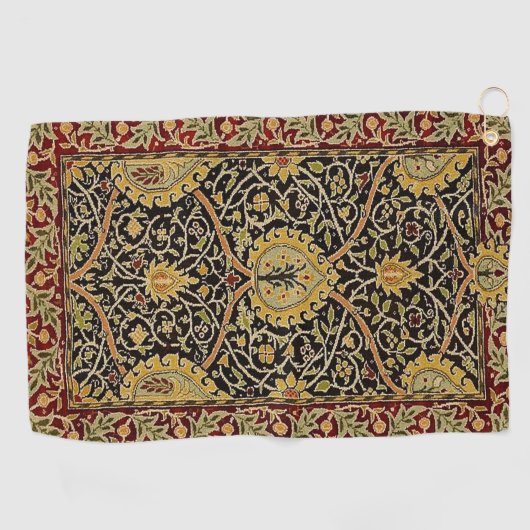 Serviette De Golf William Morris Classique Tapis Art Design d'impres (Horizontal)
