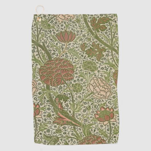 Serviette De Golf William Morris Cray Fleur de Sage Floral Botanique (Devant)
