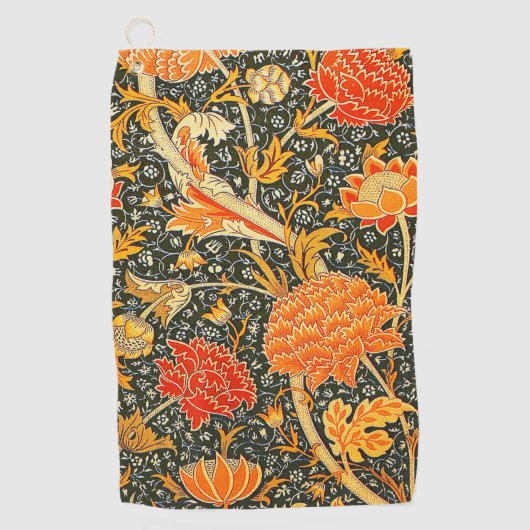 Serviette De Golf William Morris Cray Fond d'écran Motif (Devant)