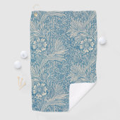 Serviette De Golf William Morris - Elegant Blue Marigold (En situation)