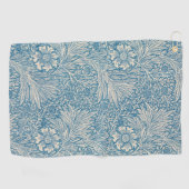 Serviette De Golf William Morris - Elegant Blue Marigold (Horizontal)