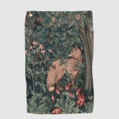 Serviette De Golf William Morris Faune sauvage Fox (Devant)