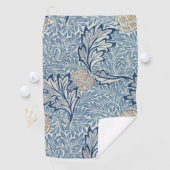 Serviette De Golf William Morris Flower Floral Design (En situation)