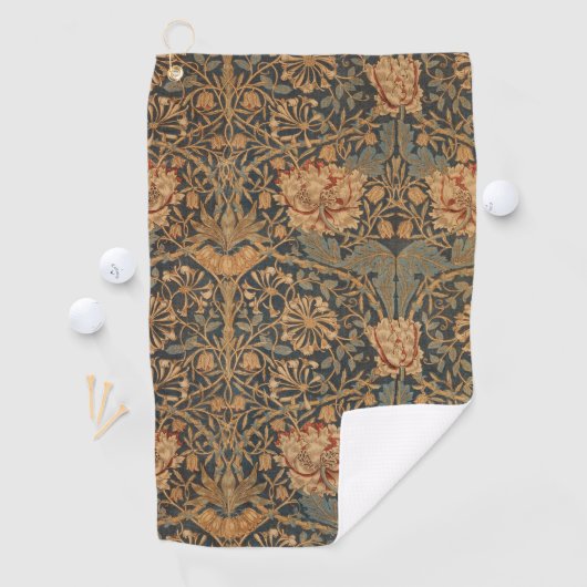 Serviette De Golf William Morris Honeysuckle Rich Wallpaper (En situation)