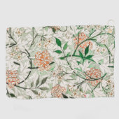 Serviette De Golf William Morris Jasmine Garden Flower Classic (Horizontal)
