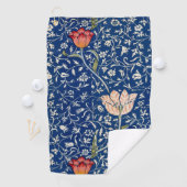 Serviette De Golf William Morris Medway Floral bleu (En situation)