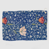 Serviette De Golf William Morris Medway Floral bleu (Horizontal)