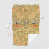 Serviette De Golf William Morris Peacock & Dragon Arts & Artisanat (En situation)