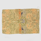 Serviette De Golf William Morris Peacock & Dragon Arts & Artisanat (Horizontal)