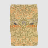 Serviette De Golf William Morris Peacock & Dragon Arts & Artisanat (Devant)