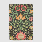 Serviette De Golf William Morris Persian Floral Antique (Devant)