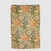 Serviette De Golf William Morris Spring Compton Flower Festival (Devant)