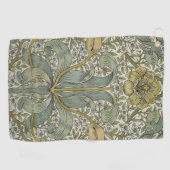 Serviette De Golf William Morris Spring Motif classique épais (Horizontal)