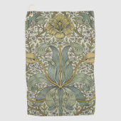 Serviette De Golf William Morris Spring Motif classique épais (Devant)