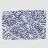 Serviette De Golf William Morris Windrush fleurs bleues (Horizontal)