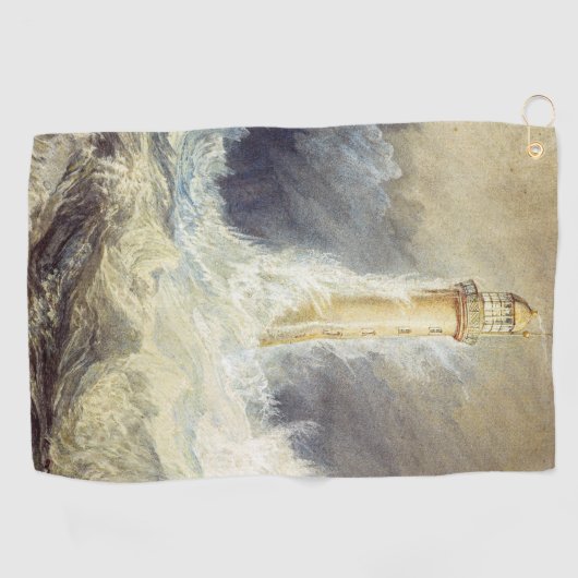 Serviette De Golf William Turner - Phare de Bell Rock (Horizontal)