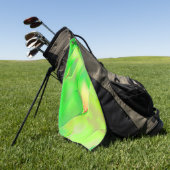 Serviette De Golf Wispy sculpté dans le vert vif vieilli? (Vert)