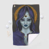 Serviette De Golf witch (En situation)