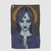 Serviette De Golf witch (Devant)
