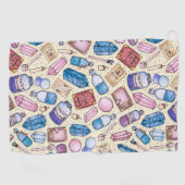 Serviette De Golf Witchy Wonders Golf Towel (Horizontal)