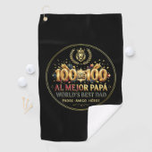 Serviette De Golf World's Best Dad / Toalla de Golf (En situation)