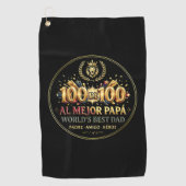 Serviette De Golf World's Best Dad / Toalla de Golf (Devant)