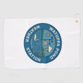 Serviette De Golf WPWS Golf Towel (Horizontal)