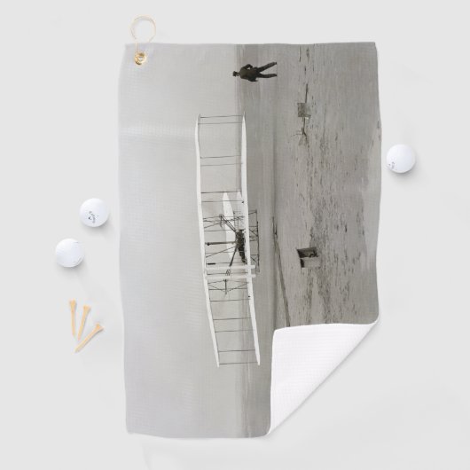 Serviette De Golf Wright Brothers Flyer First Plane Flight Aviation (En situation)