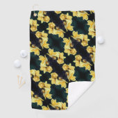 Serviette De Golf Yellow Rose Trio Motif Abstrait (En situation)