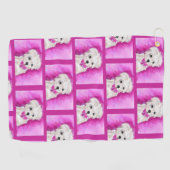 SERVIETTE DE GOLF YORKIE POO (Horizontal)