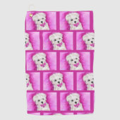 SERVIETTE DE GOLF YORKIE POO (Devant)