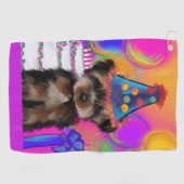 SERVIETTE DE GOLF YORKIE POO (Horizontal)