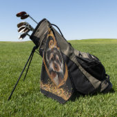 Serviette De Golf Yorkie Poo (Vert)