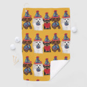 Serviette De Golf Yorkie Poo (En situation)