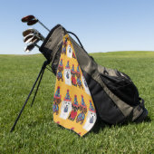 Serviette De Golf Yorkie Poo (Vert)