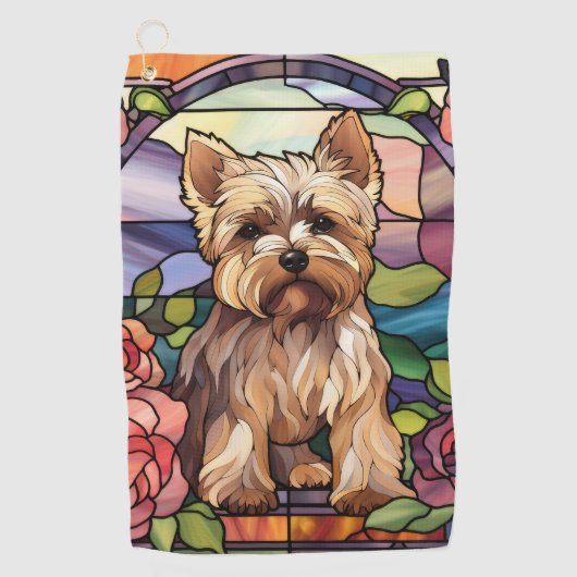 Serviette De Golf Yorkshire Terrier (Devant)