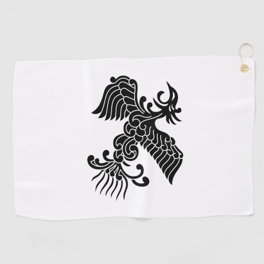 Serviette De Golf Yusoku Phoenix (Horizontal)