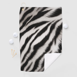 Serviette De Golf Zebra Poster de animal
