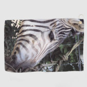 Serviette De Golf Zèbre (Horizontal)