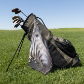 Serviette De Golf Zèbre (Vert)