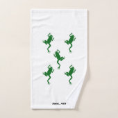Serviette de grenouille Set par Zone_413 (Serviette à main)