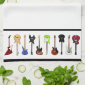 Serviette de guitare électrique (Plié)