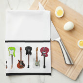 Serviette de guitare électrique (Quart Plié)