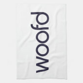 serviette de gymnase de woofd (Vertical)
